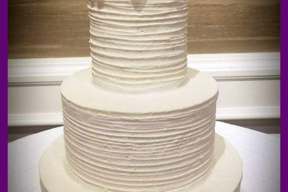 Fresh White Gardenia Cake