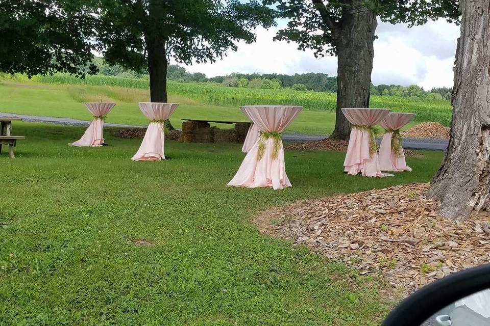 Cocktail tables