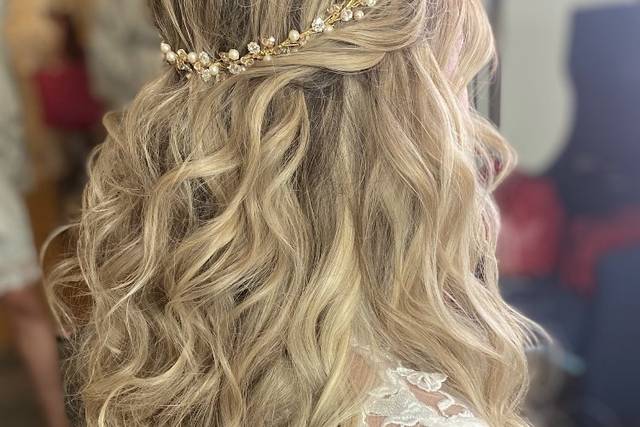 Wedding hair