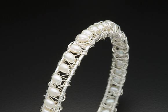 Line of Pearls Cuff