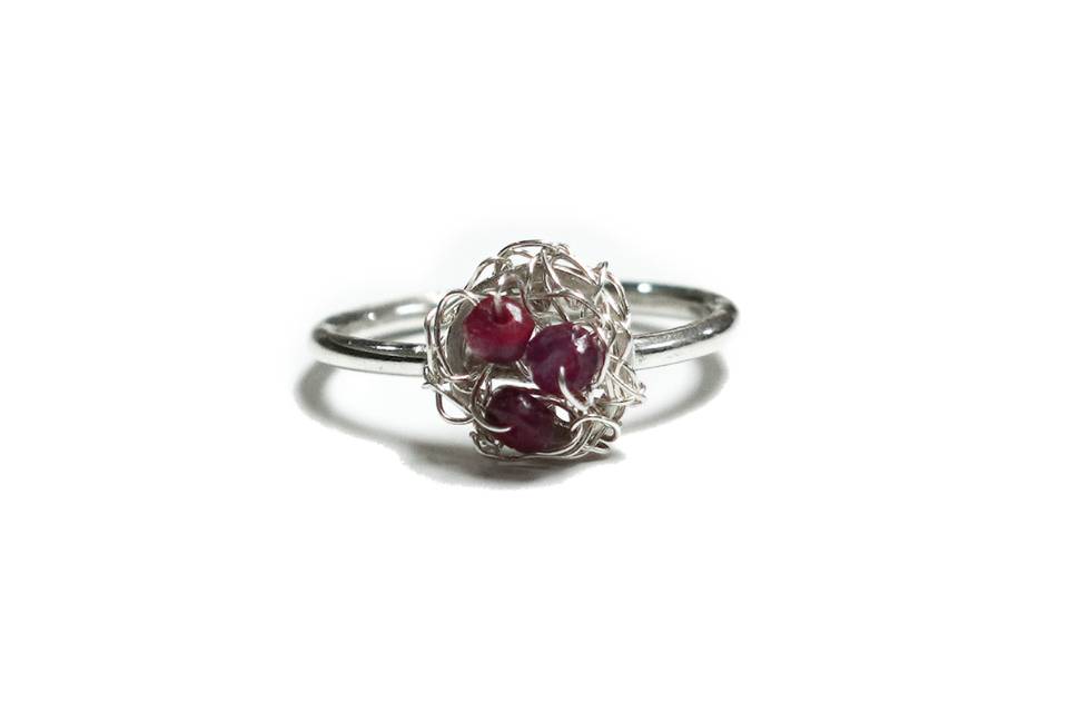 Ruby Nest Ring