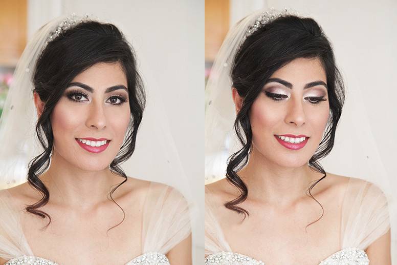 Wedding makeup look idea