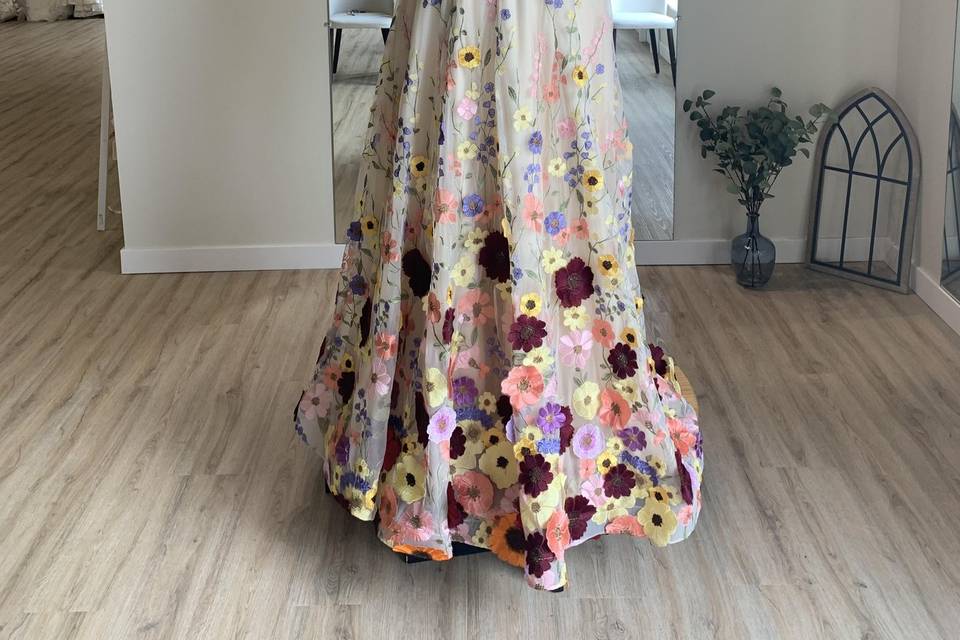 Wildflower Wedding Dress