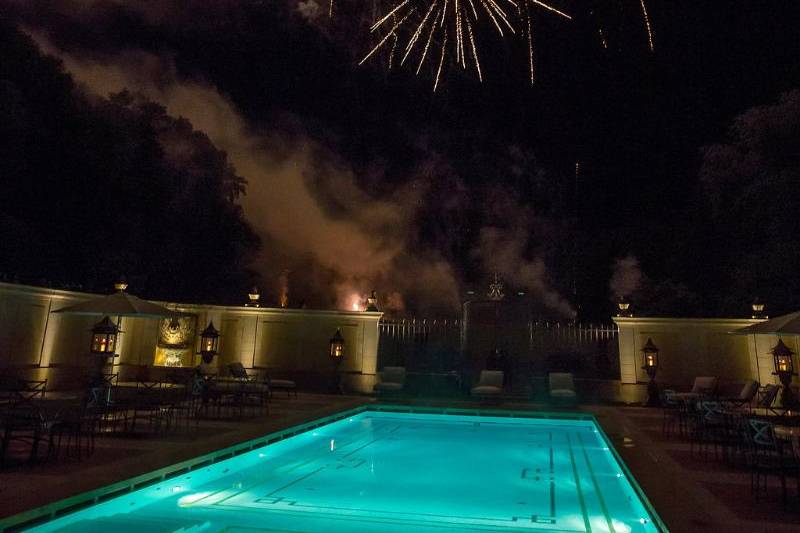 Wedding fireworks