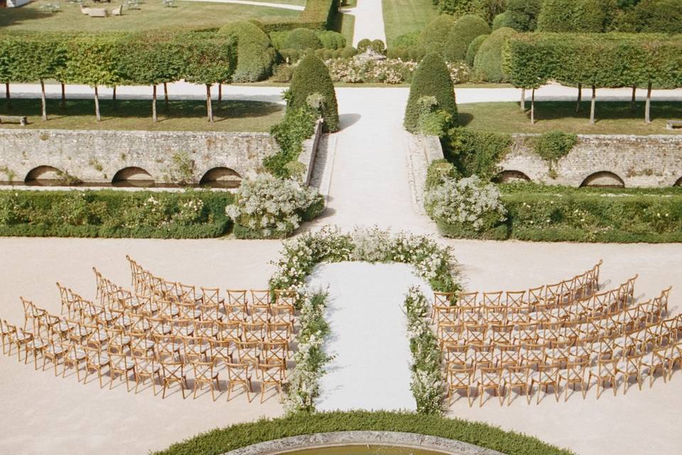 French countryside wedding