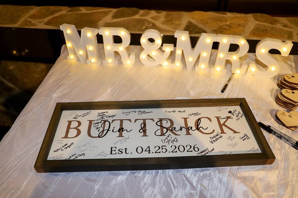 White Mountains Wedding Photo