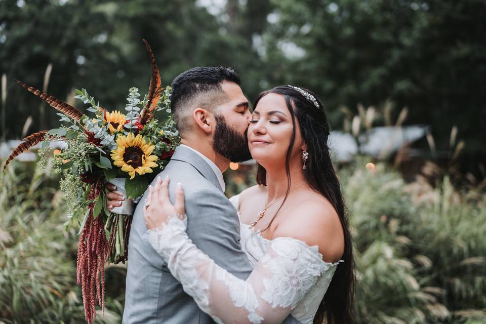 Bride and groom in Atlanta, GA