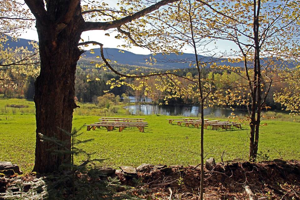 A ceremony site