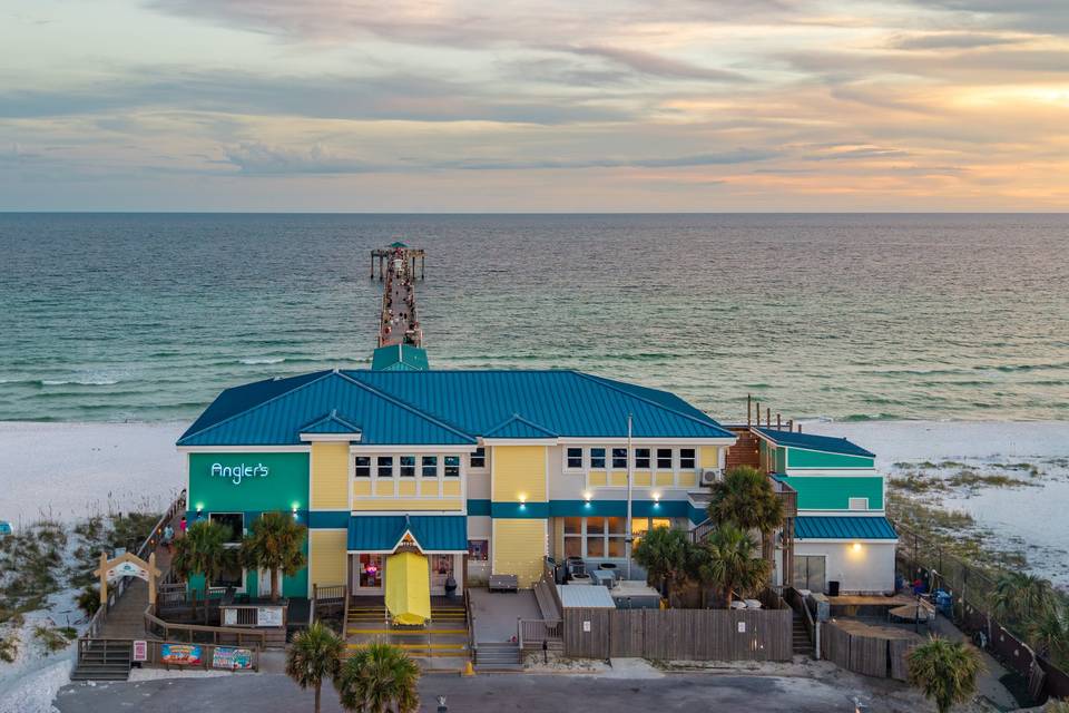 Angler's Building w/ Pier