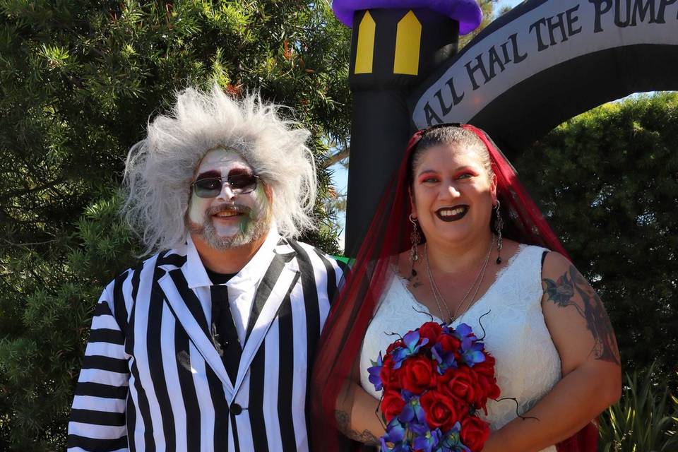 A Halloween Wedding