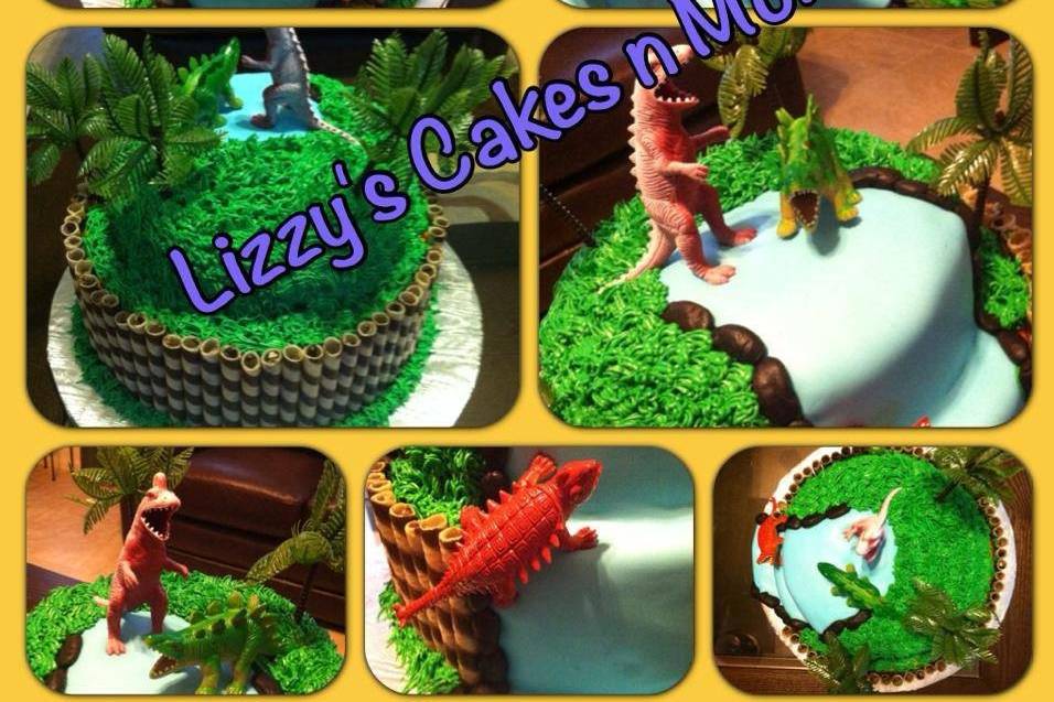 Dinosaurios Cake