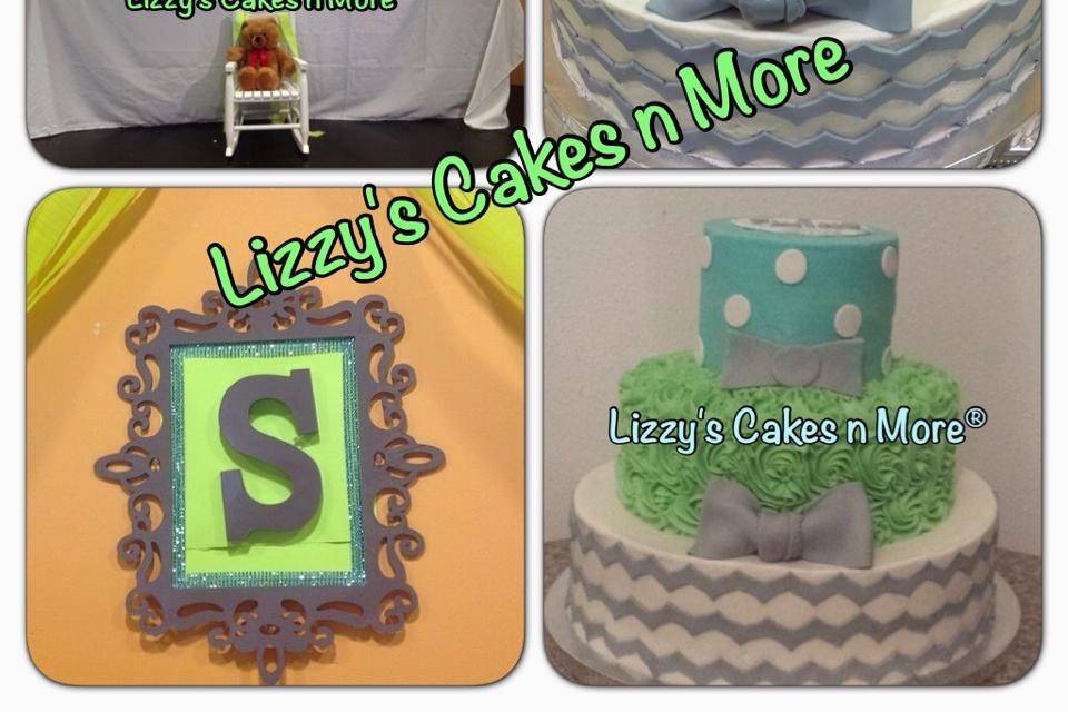 Baby Shower Cake and sweet table