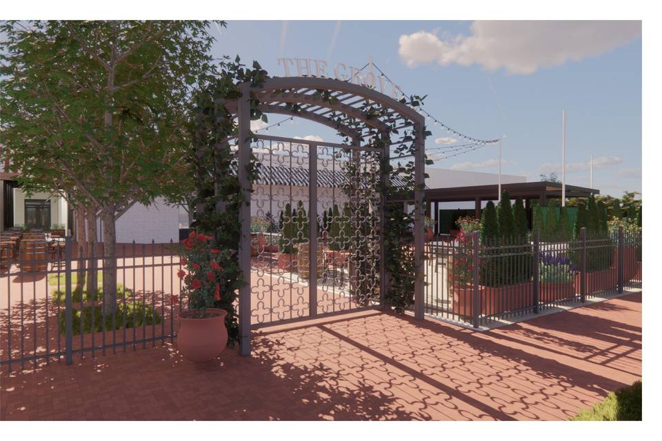 Rendering of our new Entrance