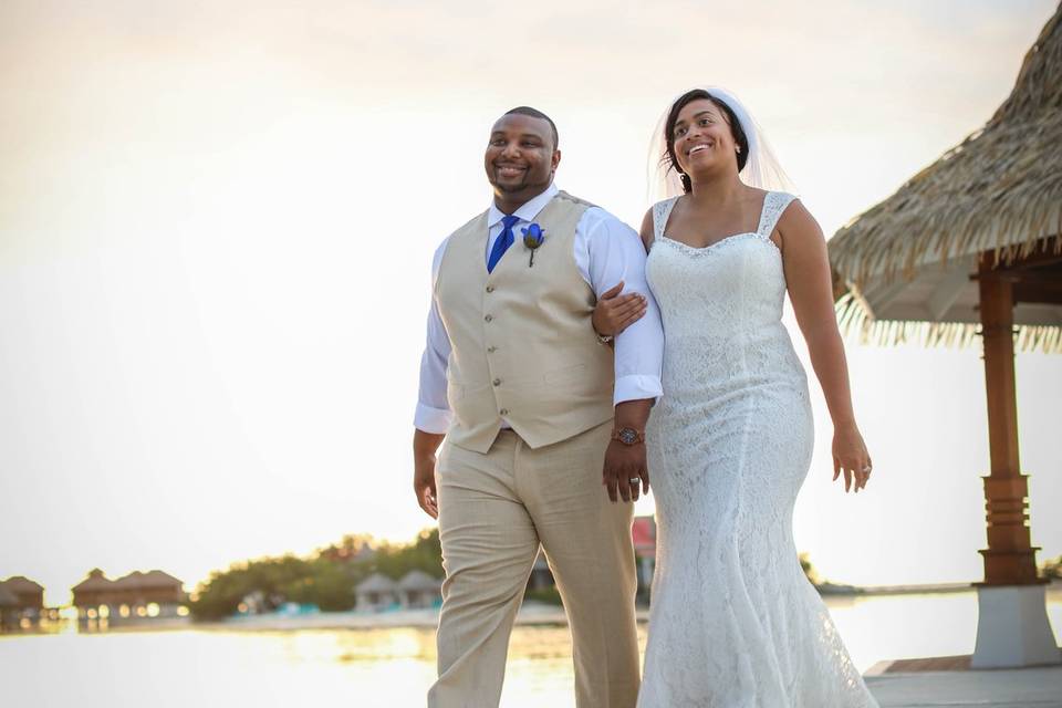 Cliff & Ashley in Jamaica