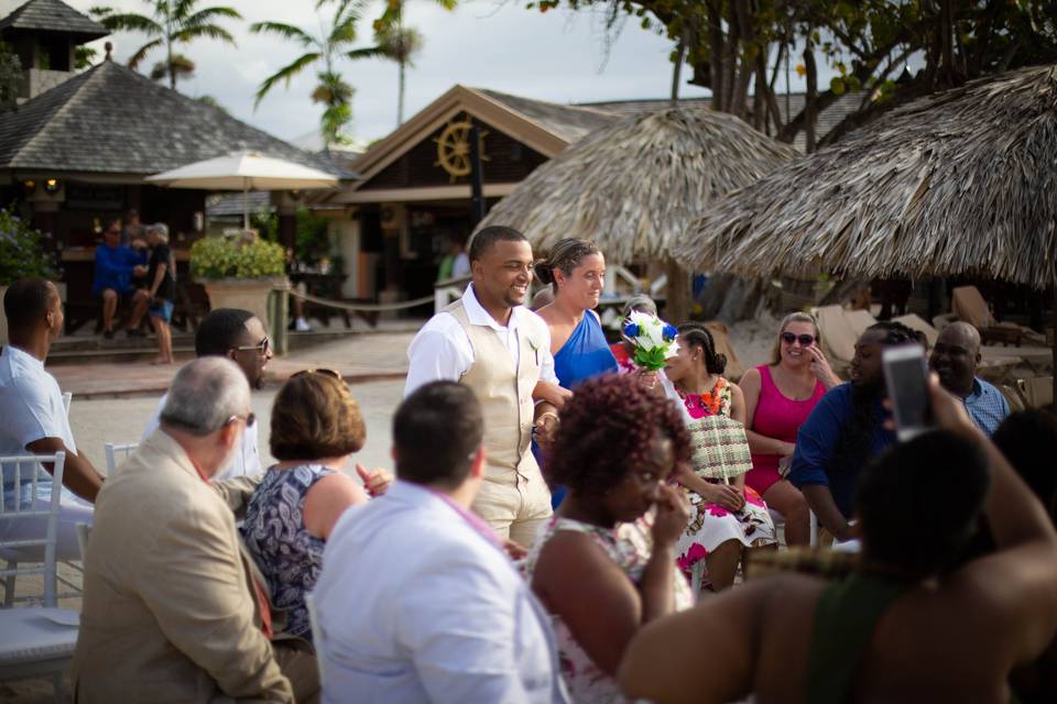 Cliff & Ashley in Jamaica