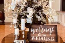 Welcome table