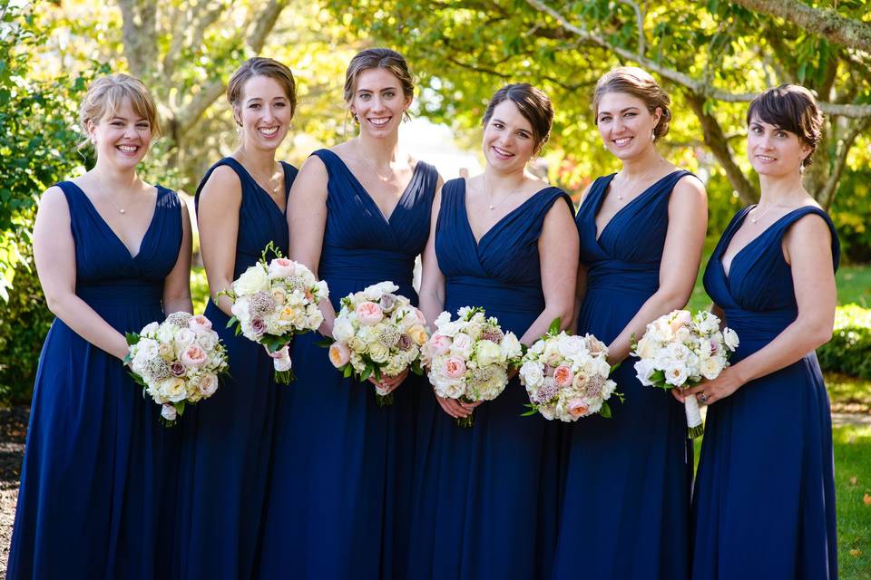 Lovely bridesmaids