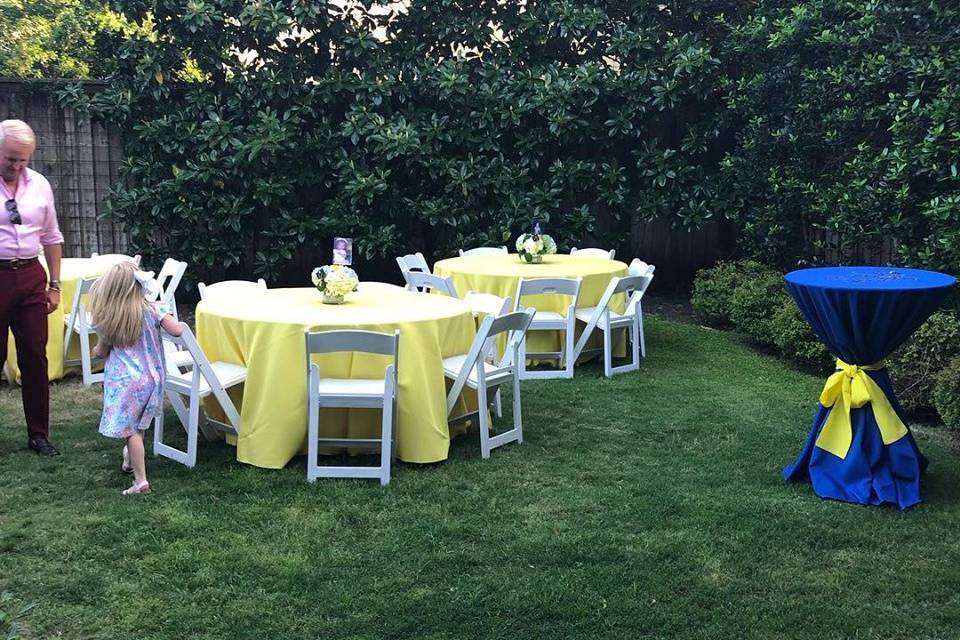 Backyard Wedding