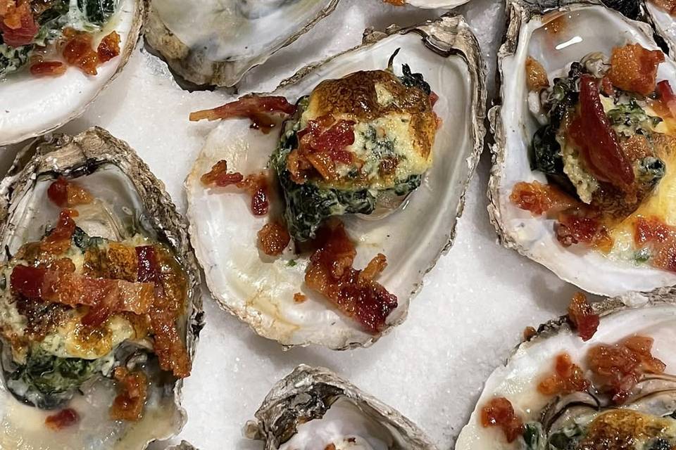 Oysters Rockefeller