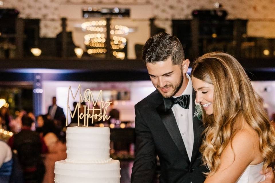 Hair down bridal hairstyle