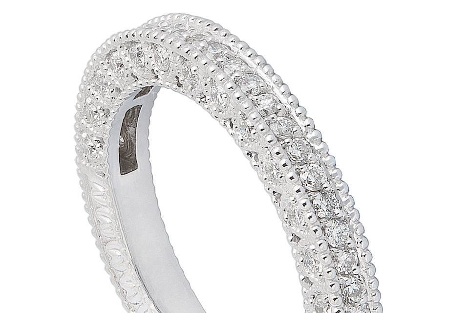 Diamond wedding ring vintage
