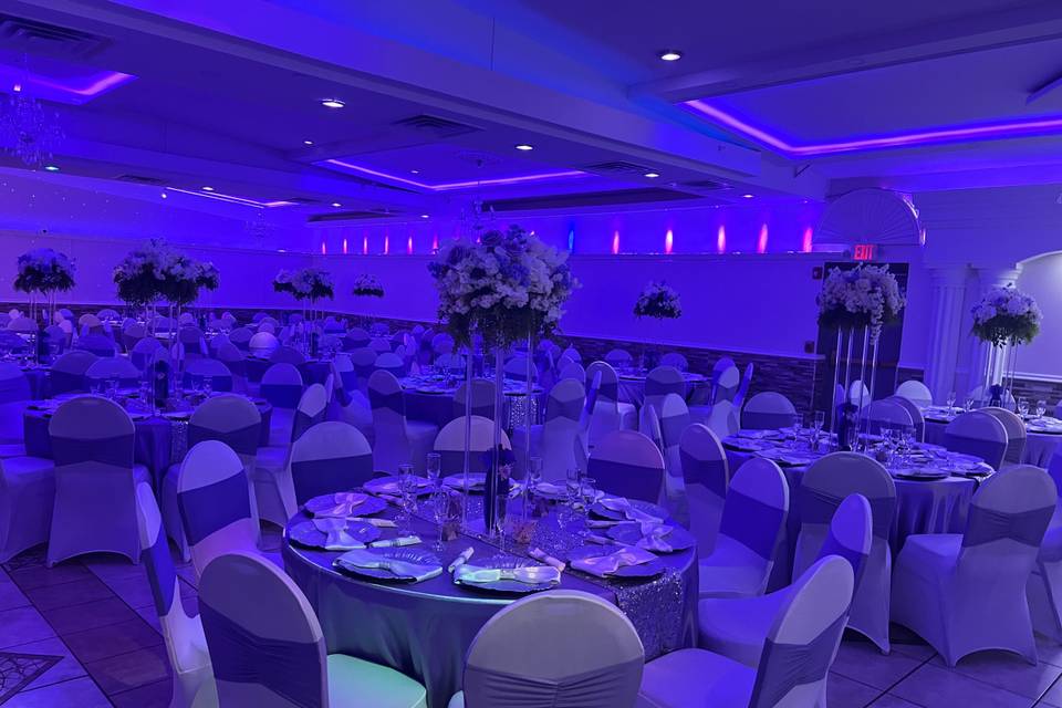 Purple Decoration with LED