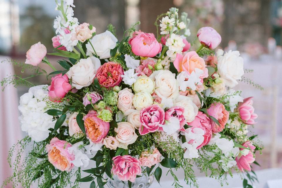 Wedding floral decor