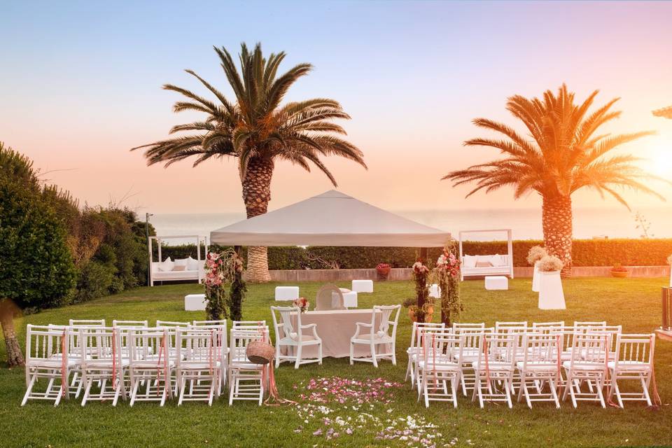 Sunset ceremony