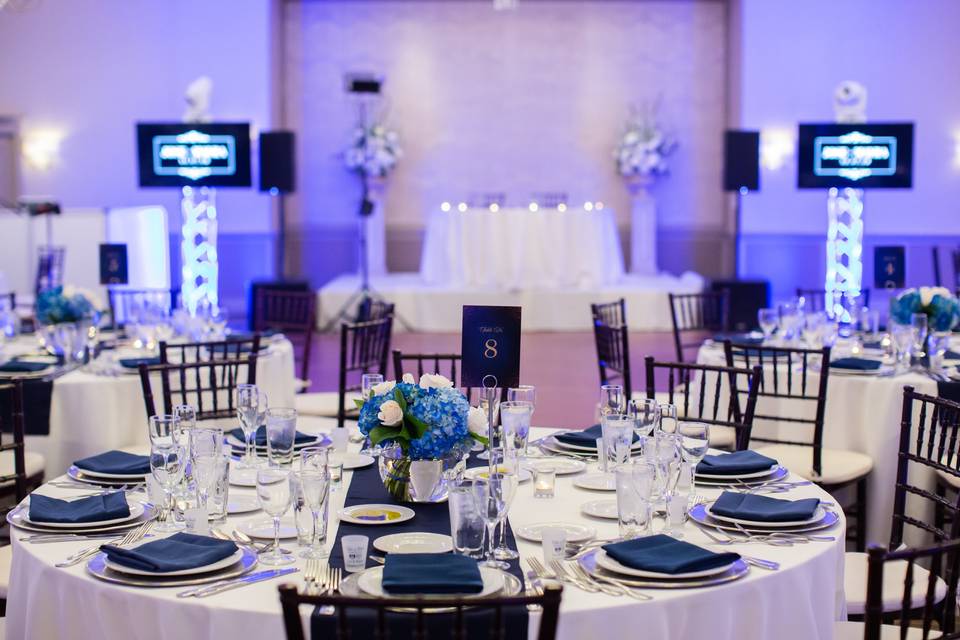 Reception hall