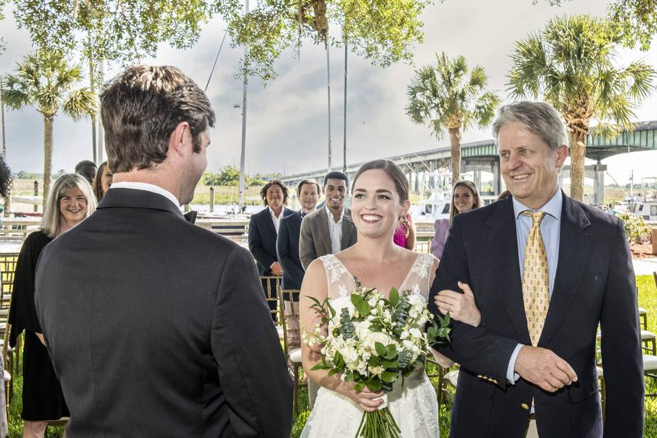 Caledonia Lawn, Ceremony