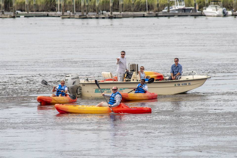 Kayaking on Altamaha