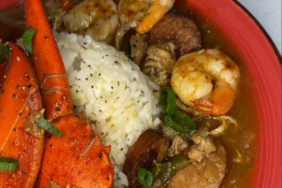 Lobster Seafood Gumbo