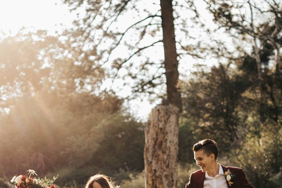 Mountain elopement