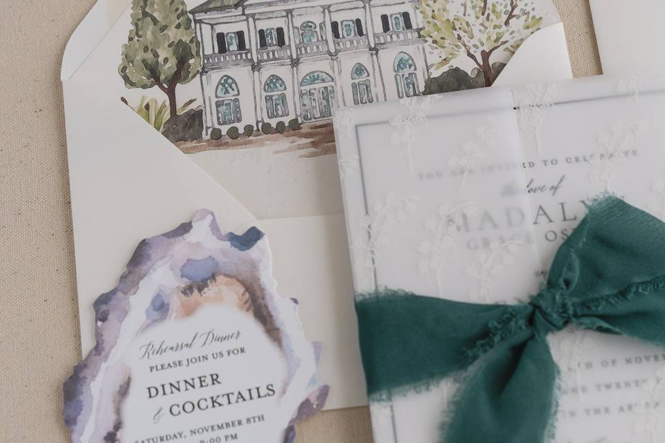 Lowndes Grove invitation