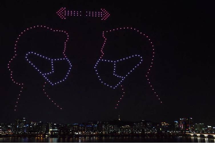 Electric Sky Drone Shows  (7)