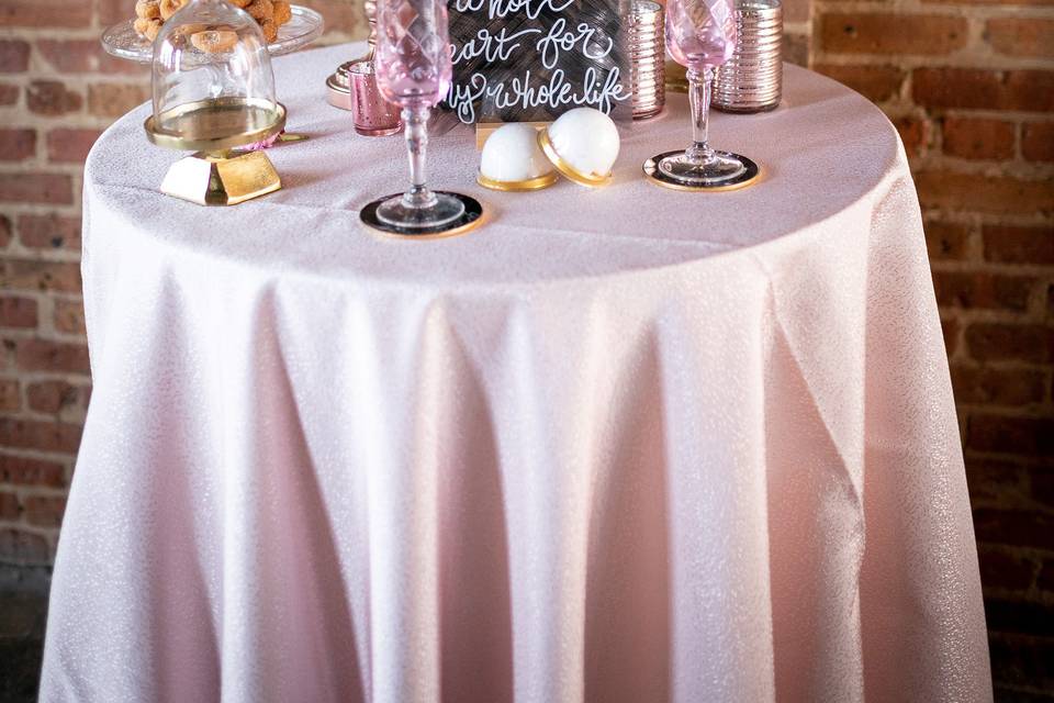 Sweets Table Decor