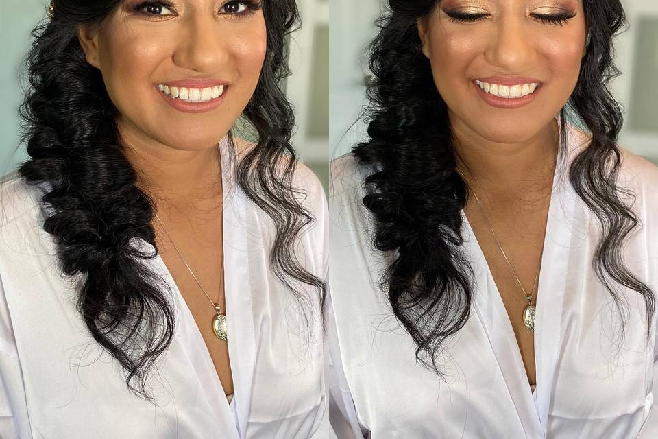 Bridal makeup