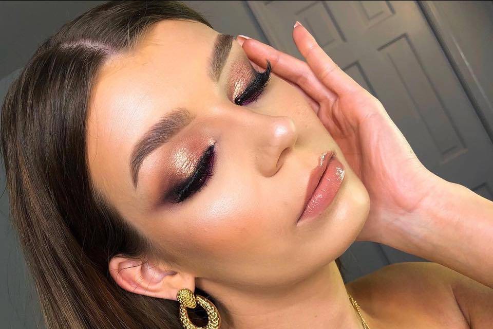 Instagram makeup look