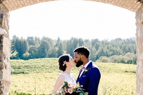Sonoma vineyard wedding