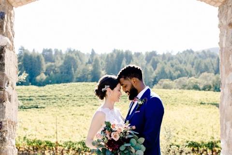 Sonoma vineyard wedding
