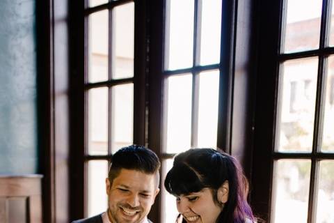 Fifties cafe engagements