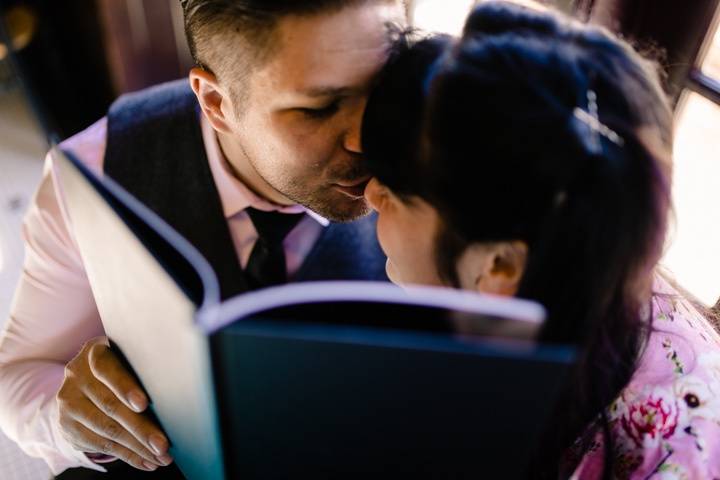 Fifties cafe engagements