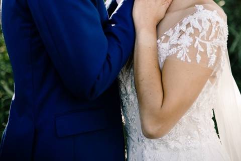 Colonial house wedding