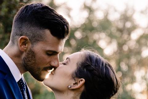 Colonial house wedding