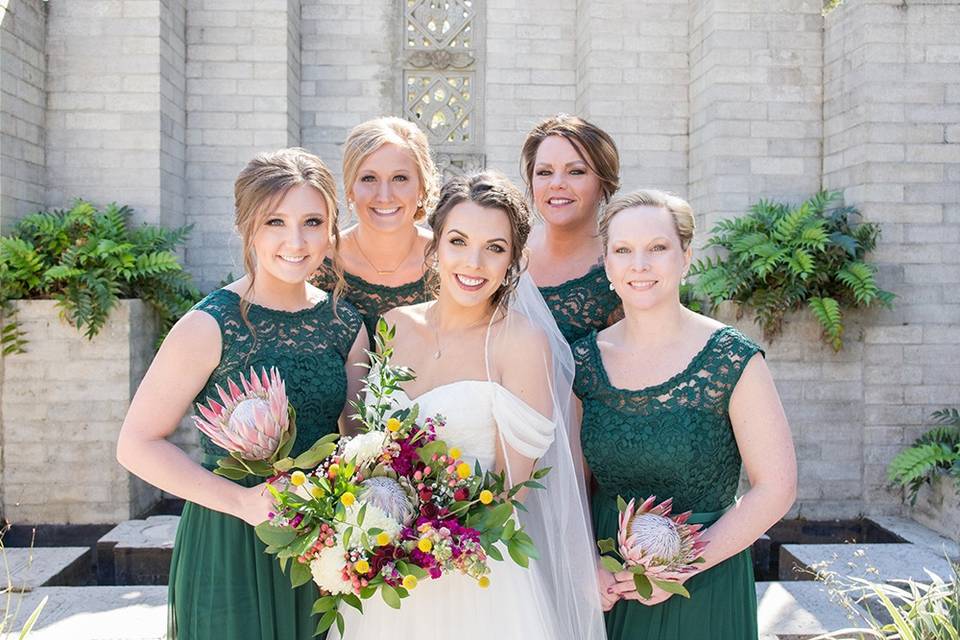 Bridesmaid at Wedding