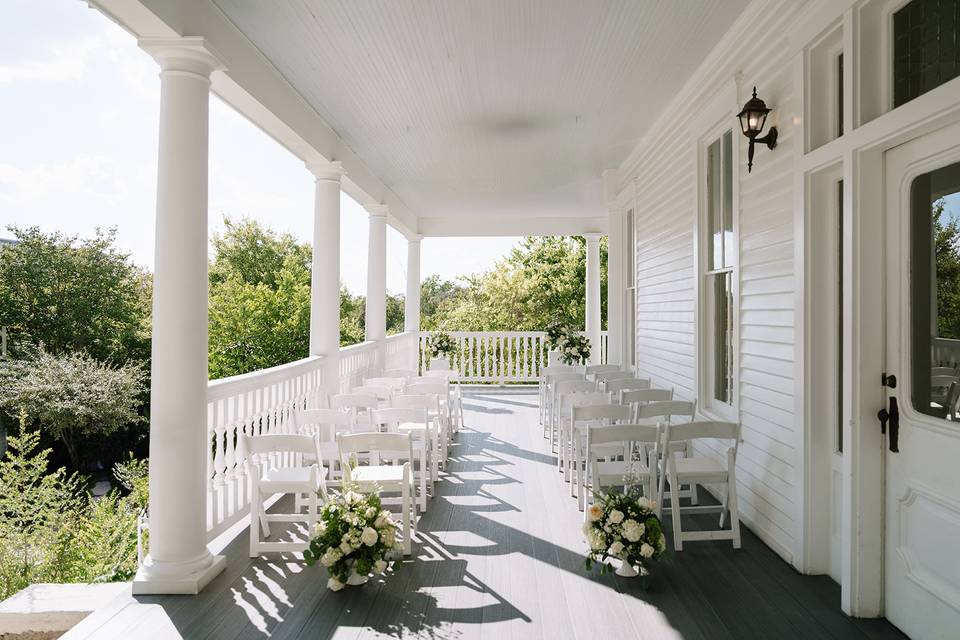 Veranda Ceremony