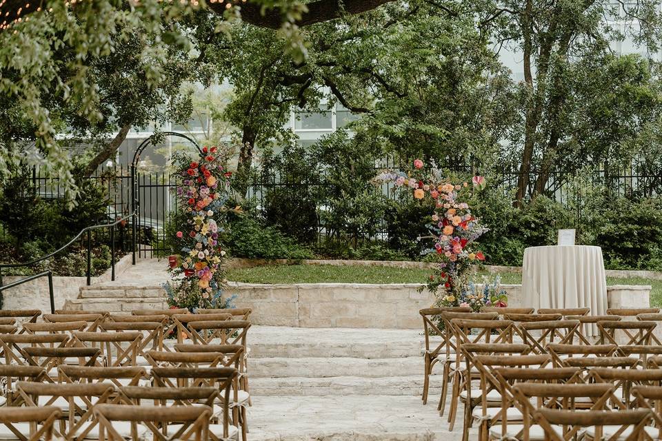 Courtyard ceremony