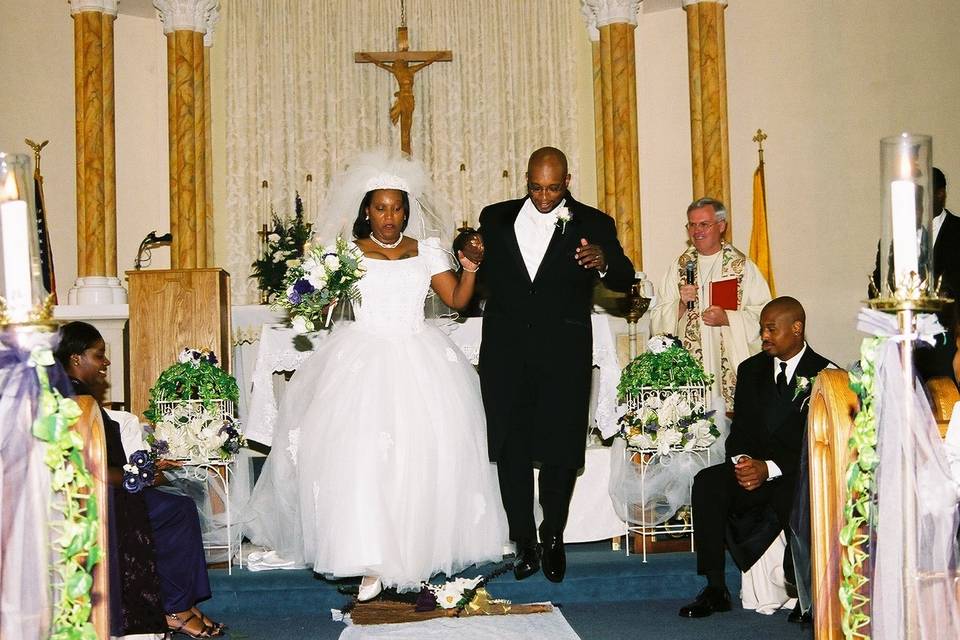 Jumping the broom