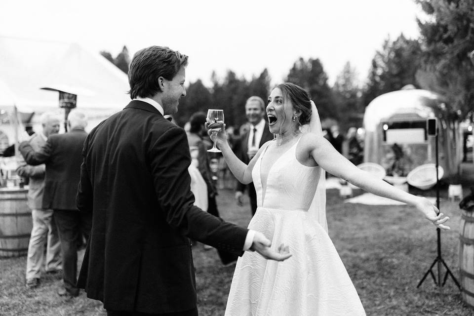 Central Oregon wedding