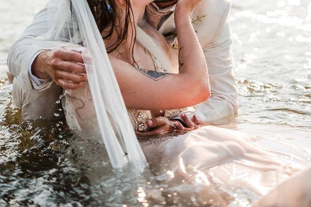 Whitewater Rafting Wedding